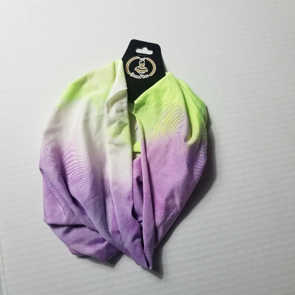 NWT QUEEN BEE TIE DYE MULTI USE SEALED BANDANA